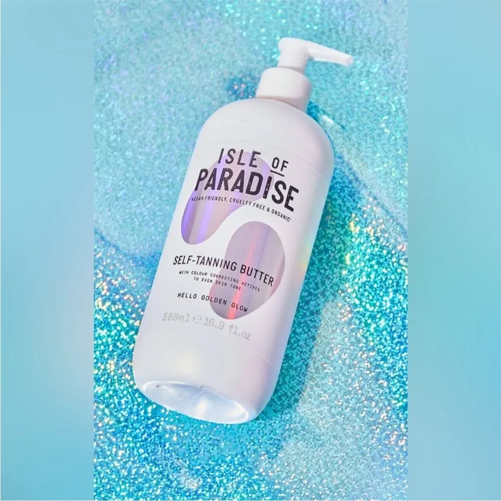 🌸Isle of Paradise White Suncare Pump Bottle